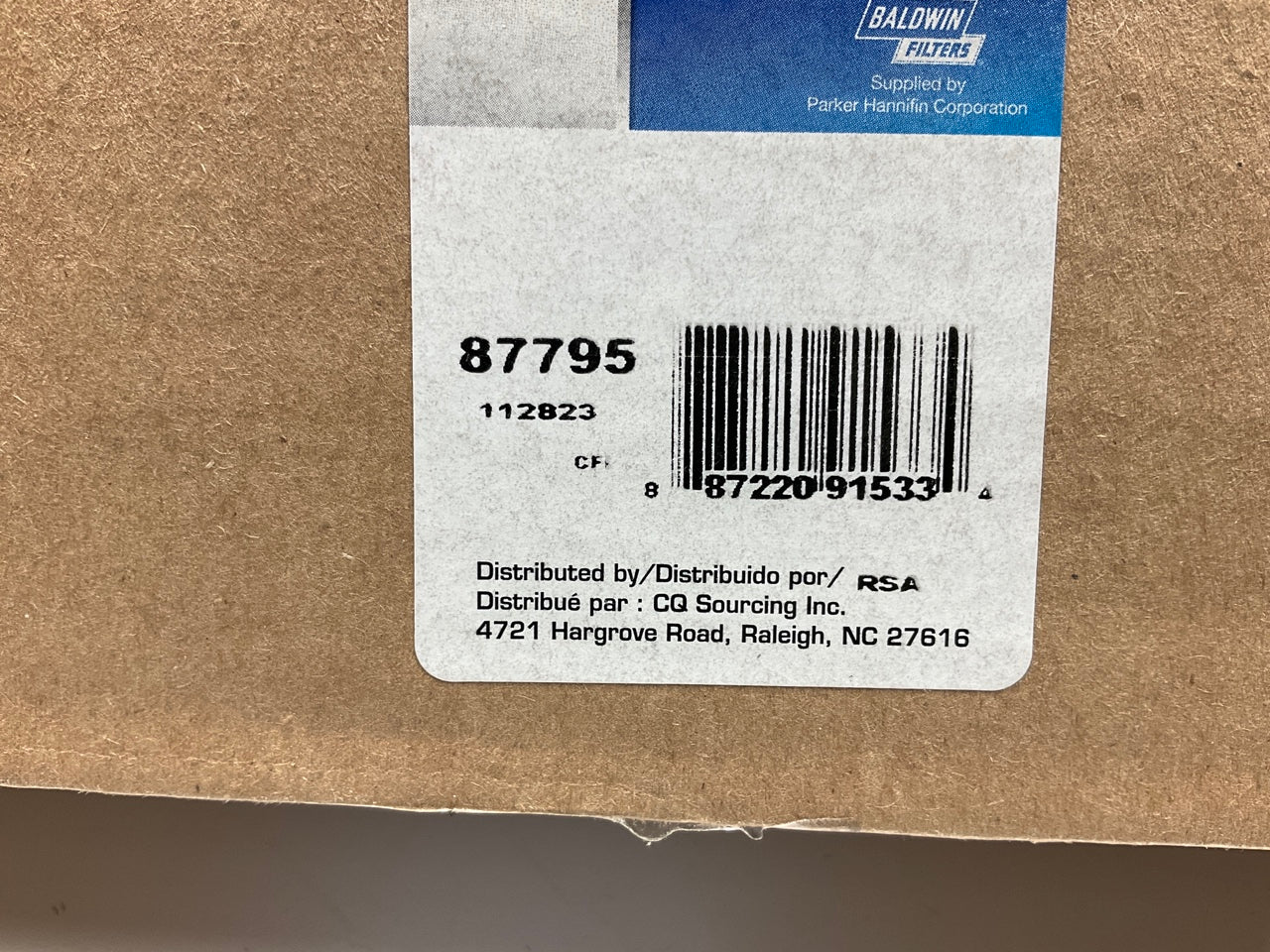 Carquest 87795 Secondary Air Filter - Replace AL150288, P606121, AF26155, 42795