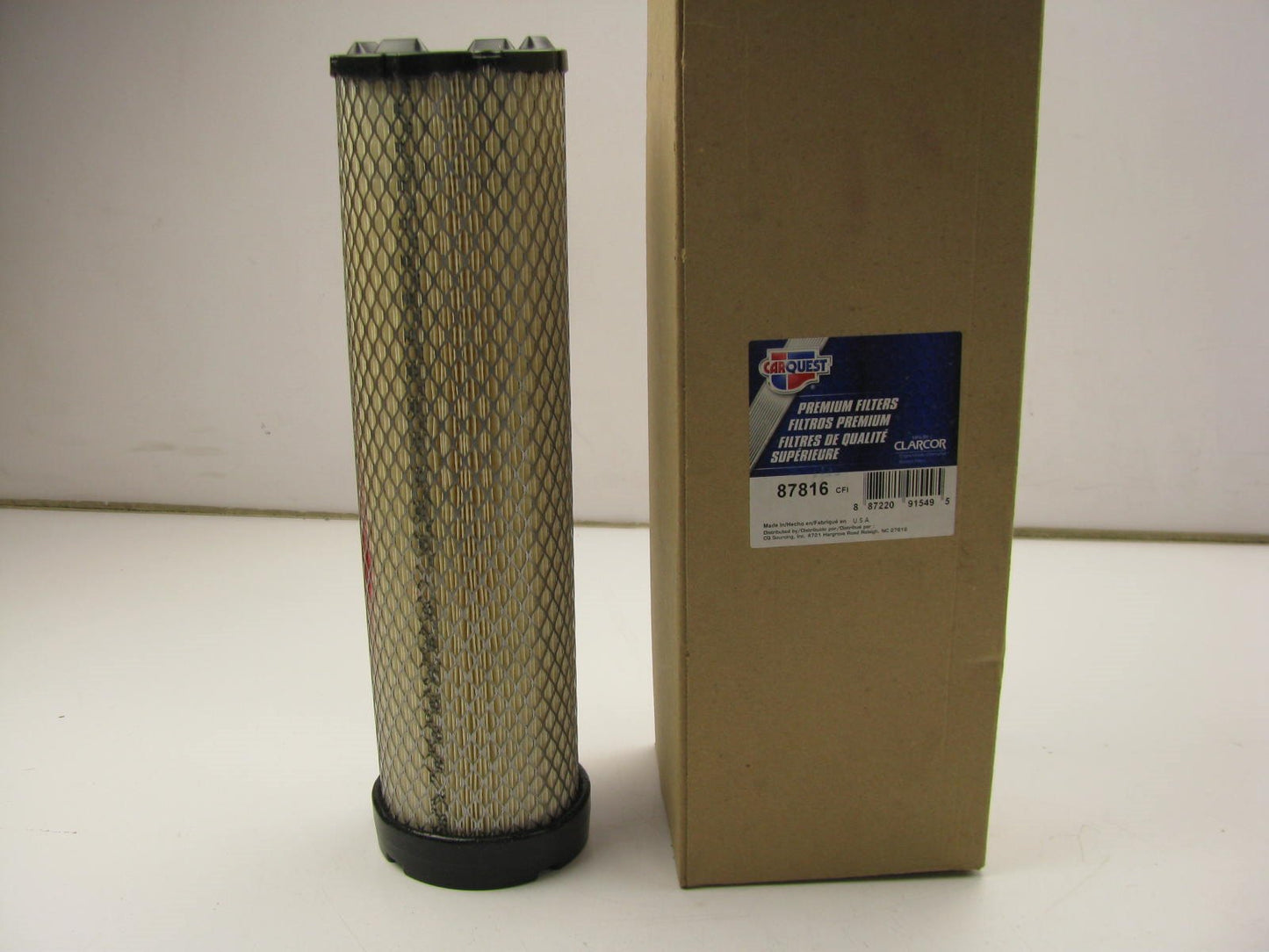 Carquest 87816 Air Filter Replaces: 42816 42331 LAF9543 AF2419 AF25618 P780523