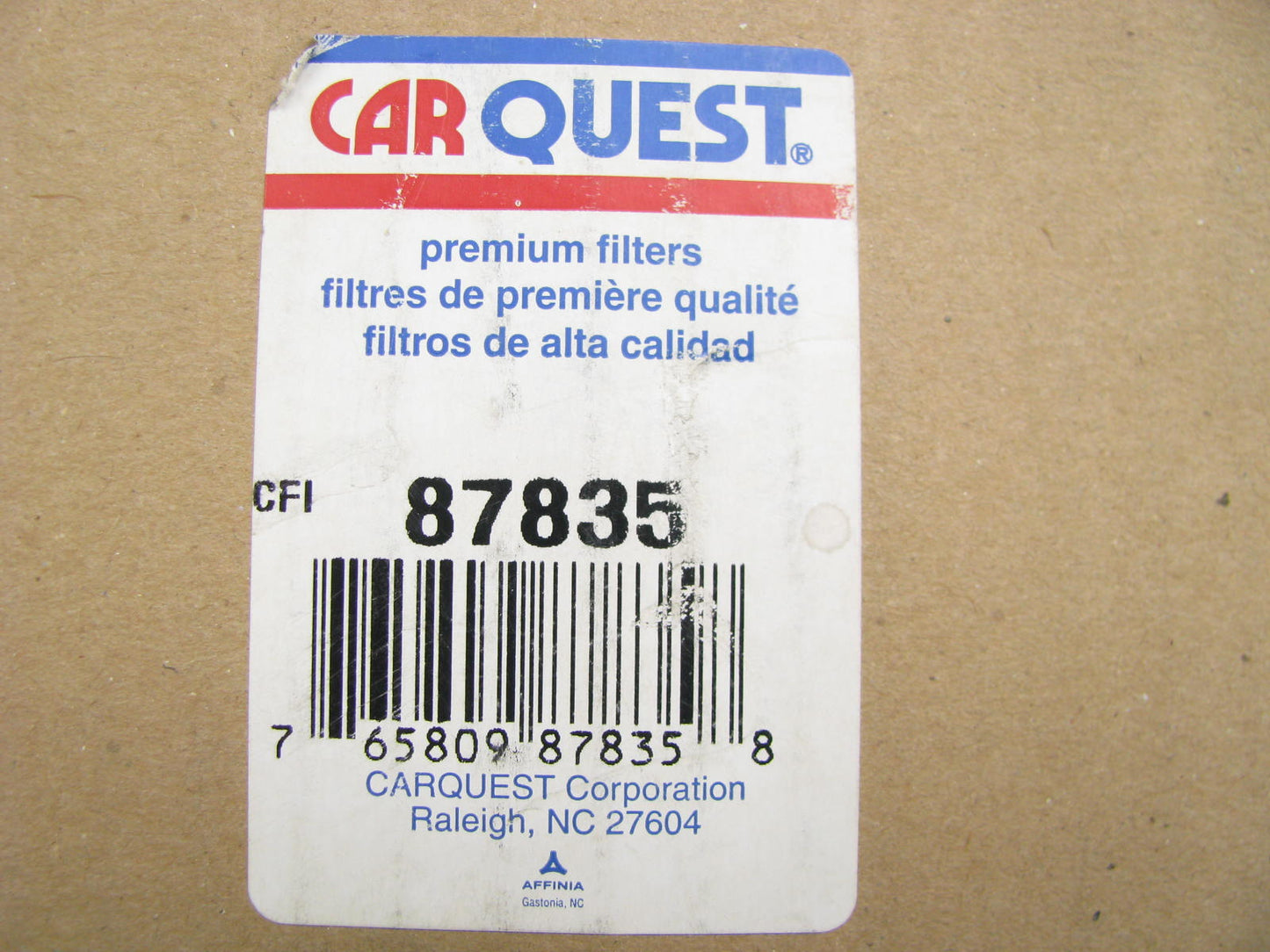 Carquest INNER Air Filter Air Compressor 91-10 HP450WCU XP525WCU 95-10 VHP400WCU