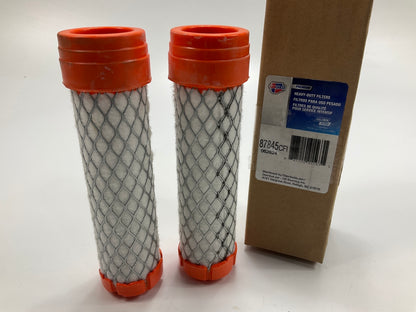 (2) Carquest 87845 Air Filters - Replaces: 42845 LAF22056 AF25967 P535396 RS3930