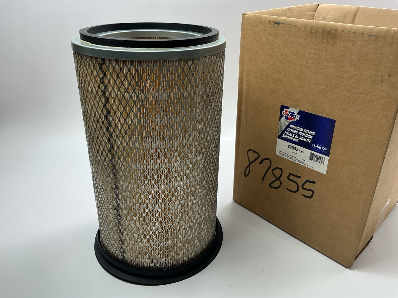 Carquest 87855 Air Filter - Replaces Baldwin PA2401, Wix 42855, Fram CA1587