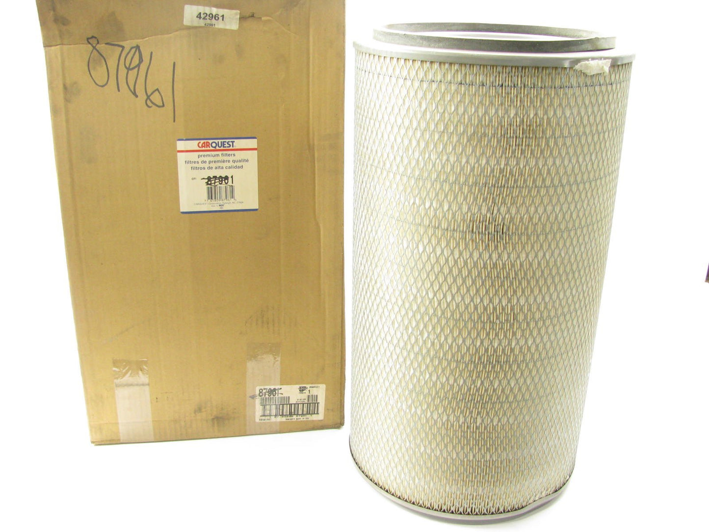 Carquest 87961 Air Filter Replaces: FA598 1669436C1 AF852 P116918 LL2317 42961