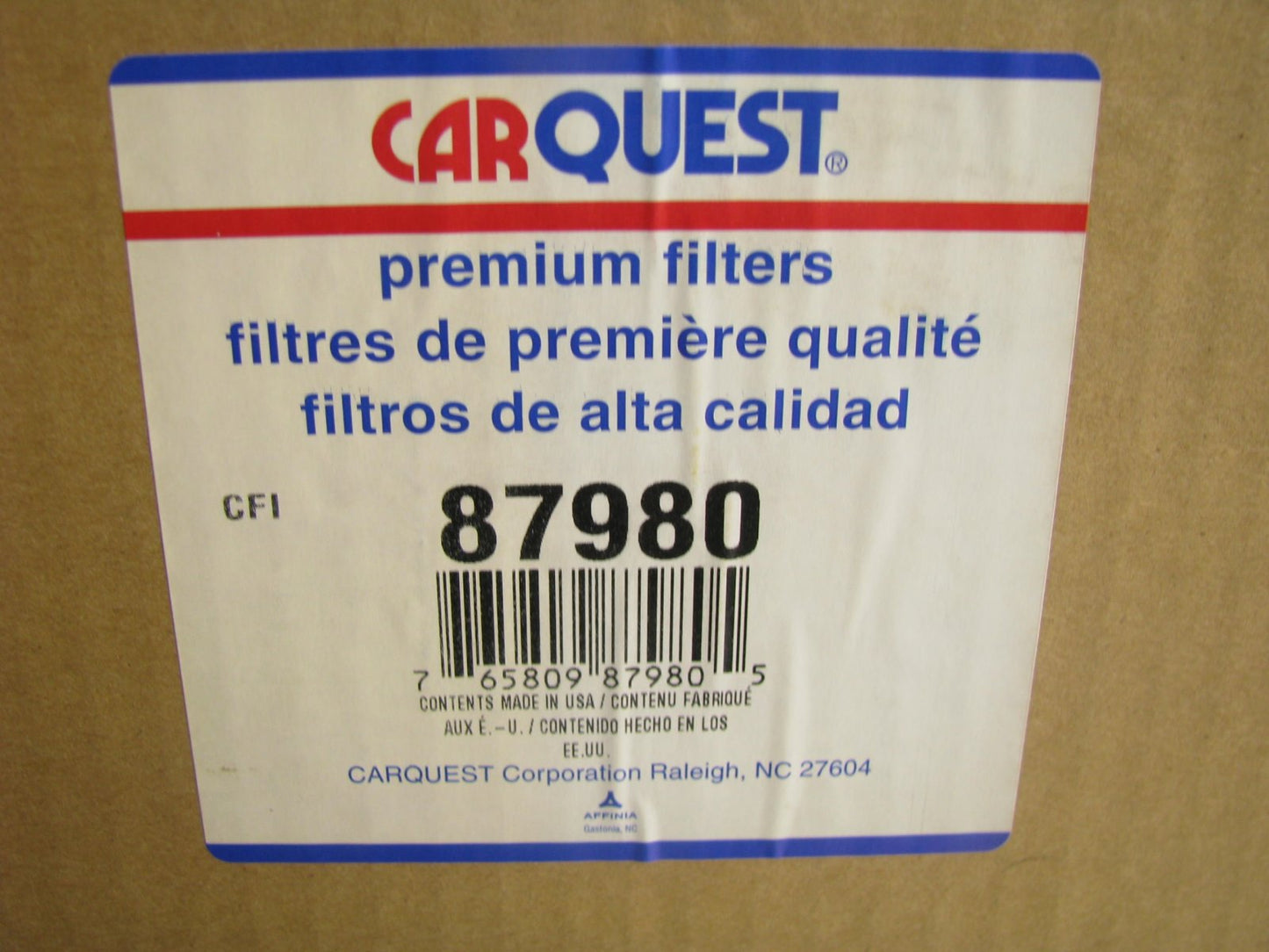 Carquest 87980 Air Filter Replaces 42980 A52306 2980 LAF7716 AF359 AF875M A537C