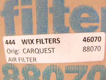 Carquest 88070 Engine Air Filter For 1985-1986 Toyota MR2