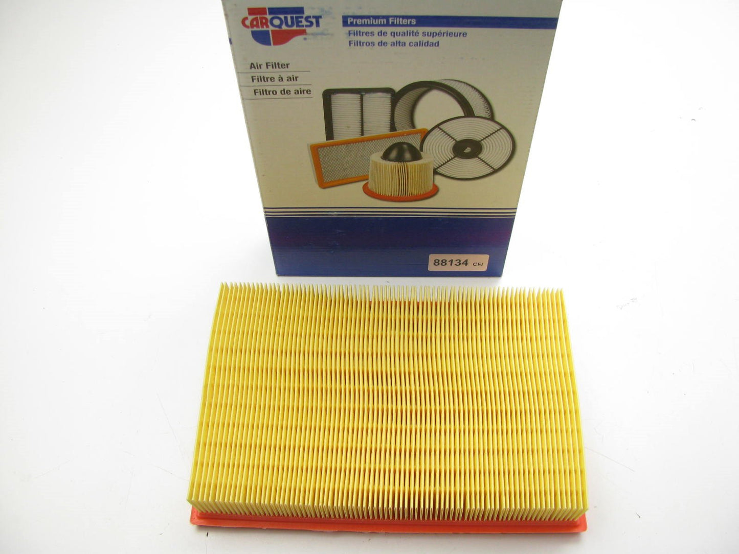 Carquest 88134 Engine Air Filter Replaces: 46814 A35468 6814 AF3955 AF878 AF4619