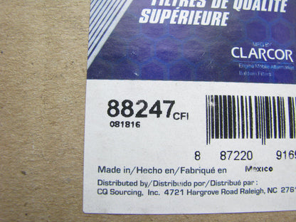 Carquest 88247 Air Filter Replaces CA6525 46247 A23508 AF4928 PA2102 A967C