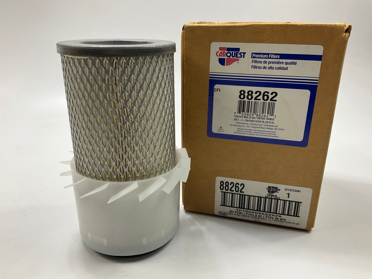 Carquest 88262 Air Filter For Nissan Forklift 16546-00H10, 46262, A35300