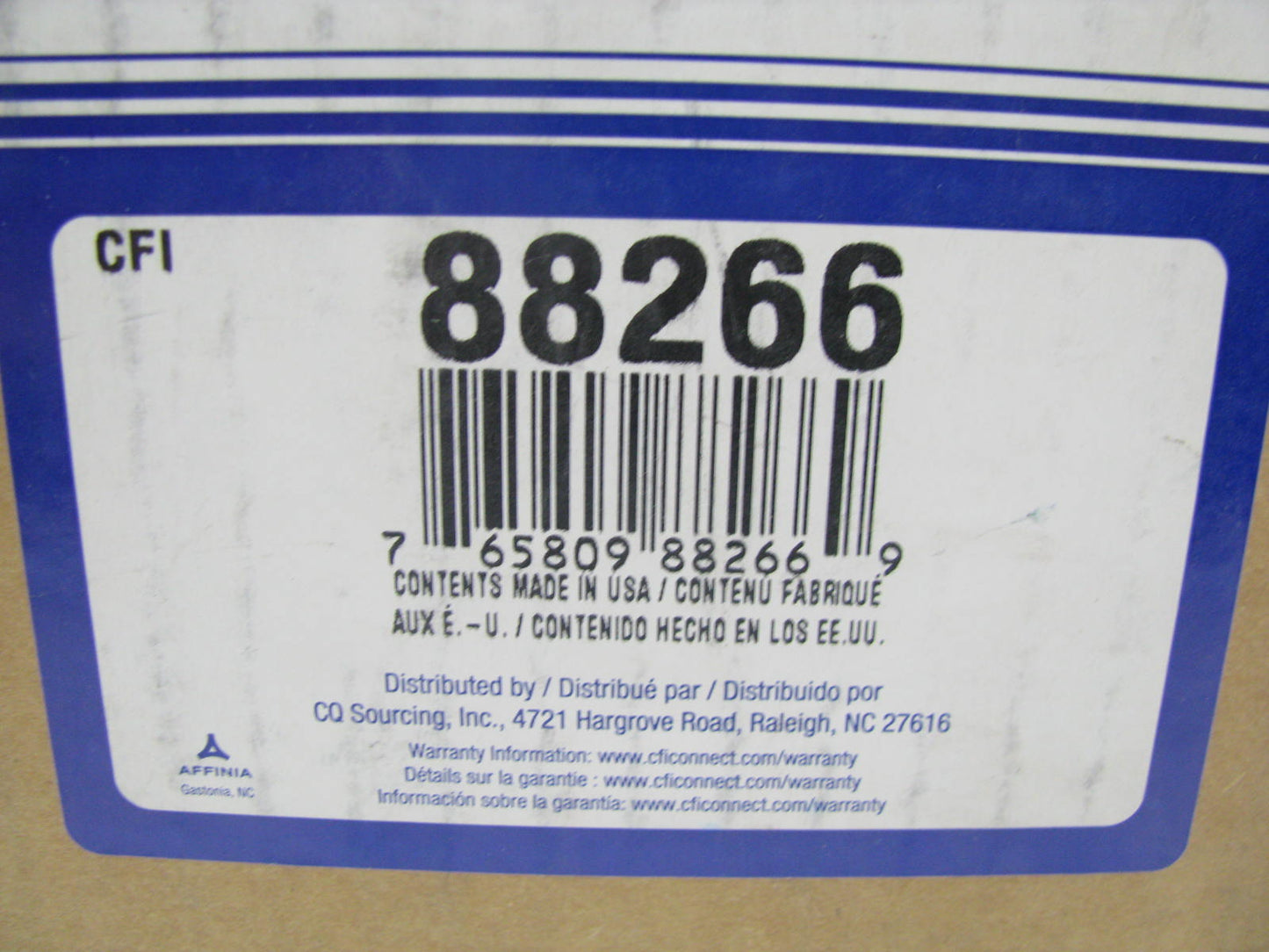 Carquest 88266 Air Filter Replaces CA5067 46266 A33509 LAF8116 AF1876 7G-8116