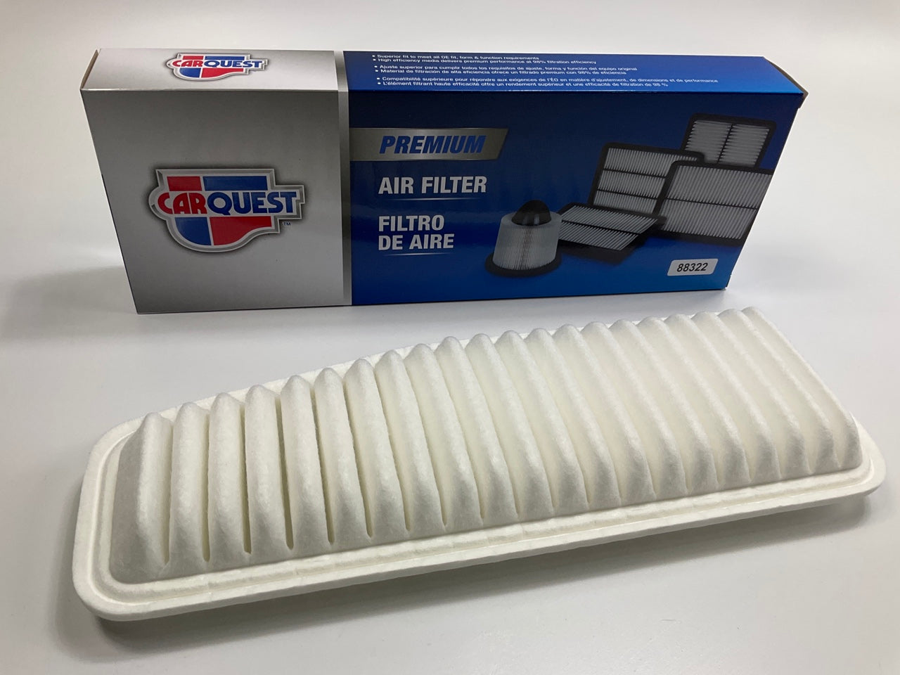 Carquest 88322 Engine Air Filter For 2001-2005 Toyota RAV4