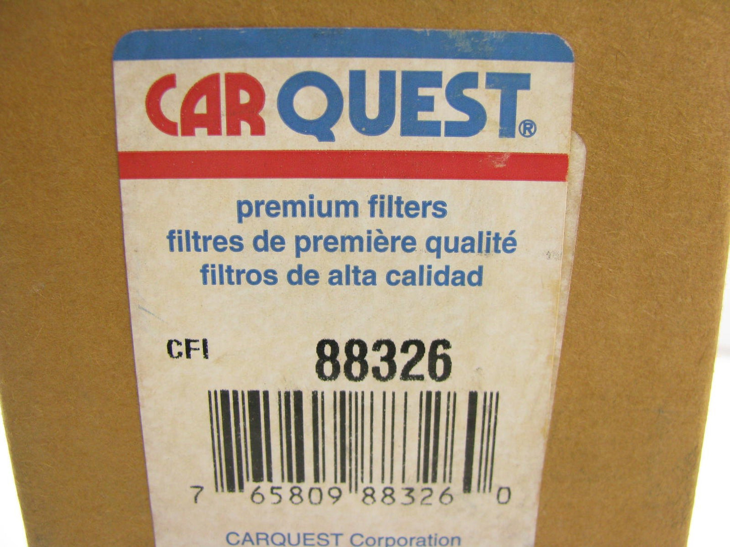Carquest 88326 Air Filter Replaces: 46326 6326 LAF8226