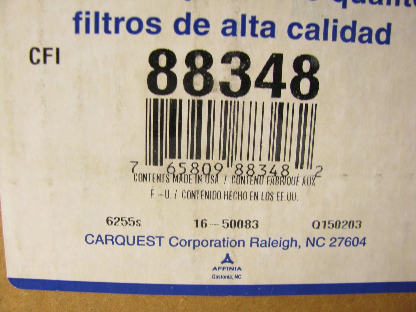 Carquest 88348 Air Filter Replaces 46348 A75989 AF26417 P544950 RS4618 LAF4618