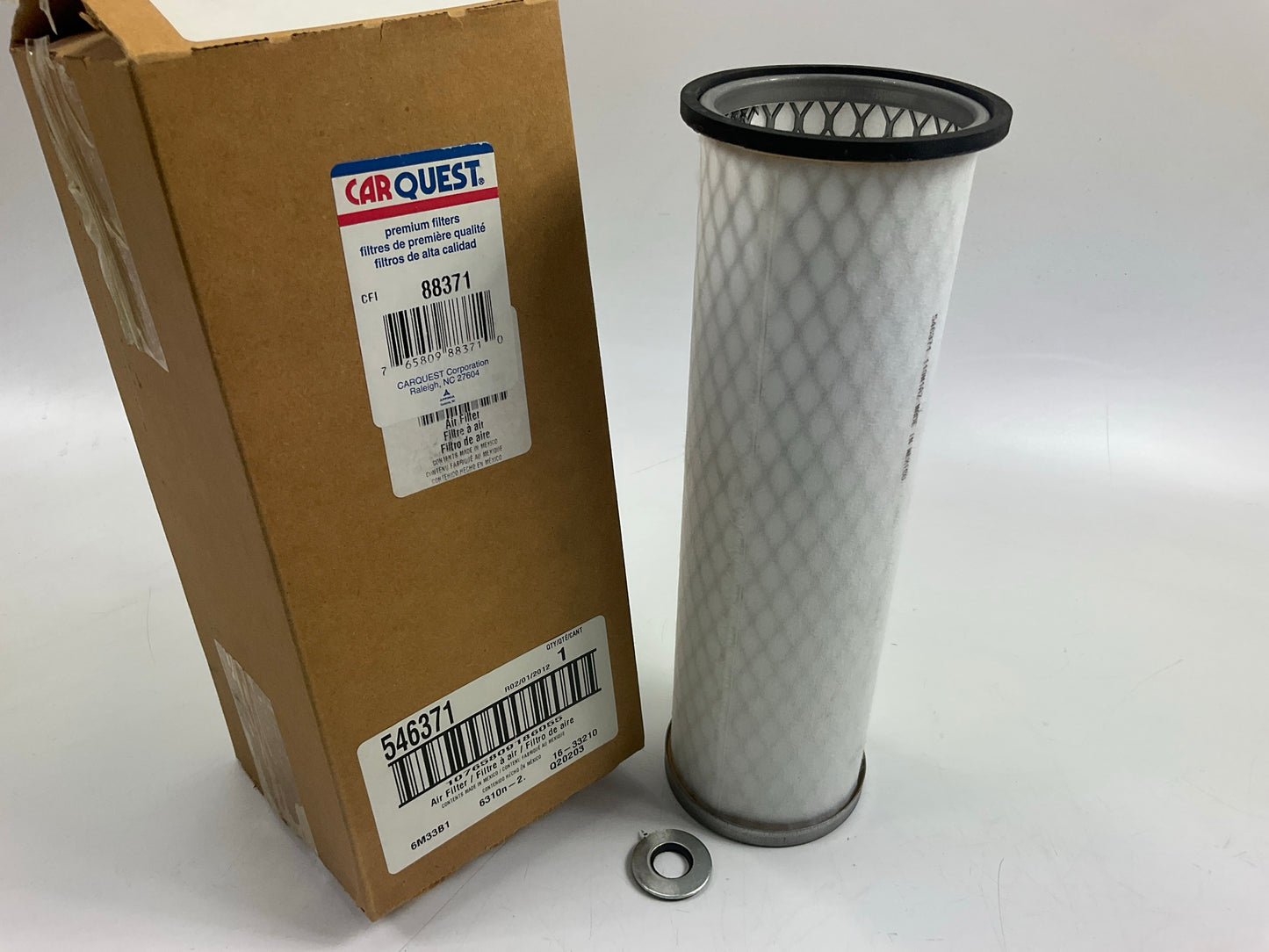 Carquest 88371 Inner Air Filter For Oliver 1755 1870, Replaces Wix # 46371