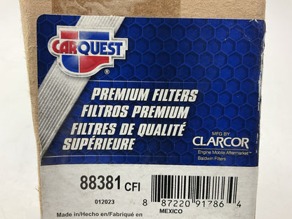Carquest 88381 Air Filter - Replaces 46381, CA7104SY, AF2104, 3824036M1