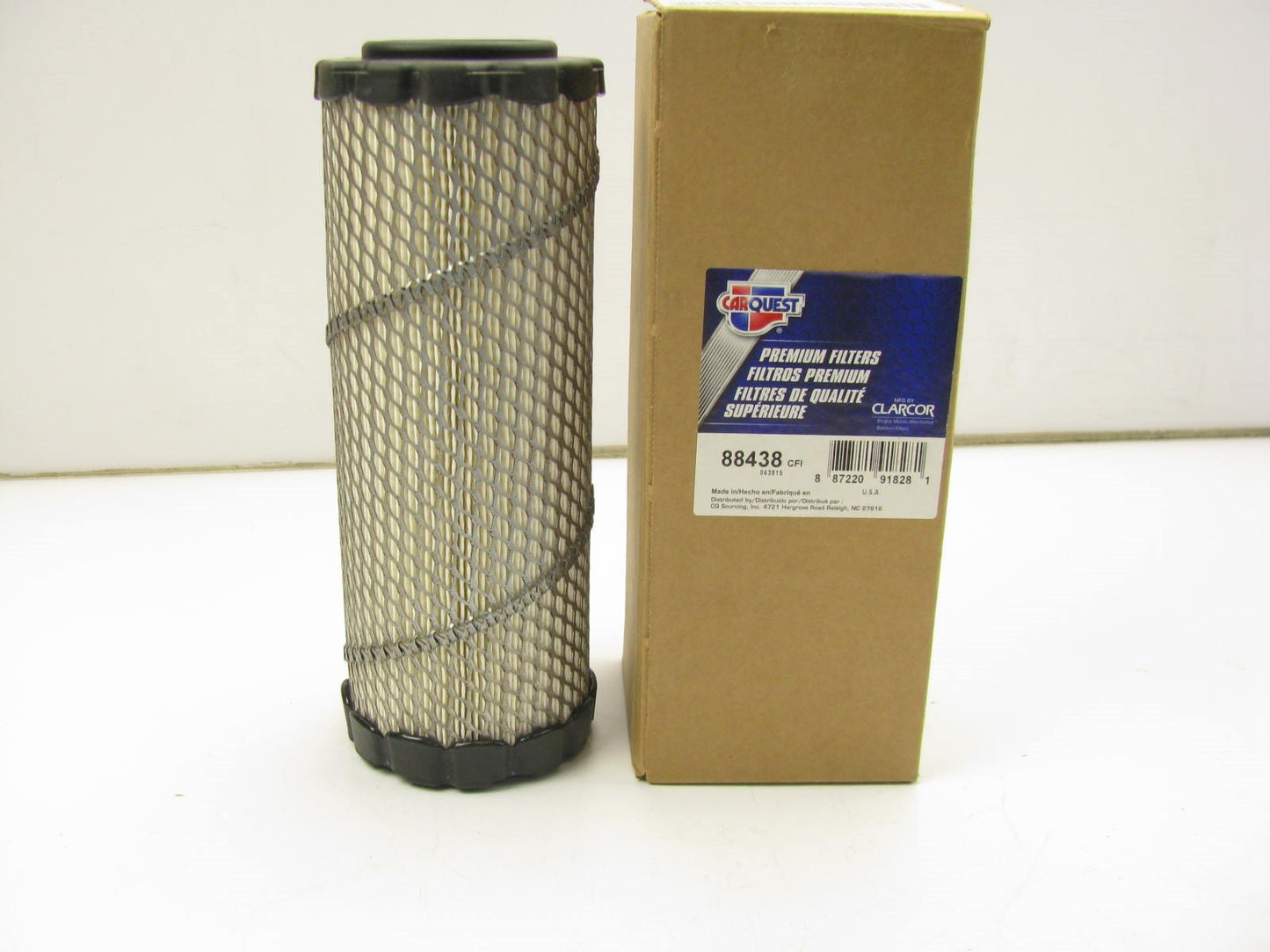 Carquest 88438 Air Filter Replaces: CA9550 46439 46438 6439 6438 RS3716 RS3704