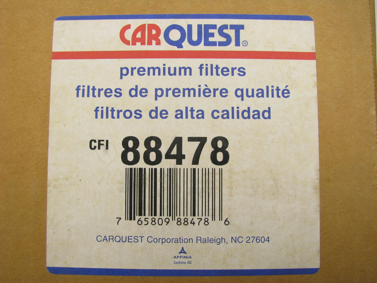 Carquest 88478 Air Filter Replaces: 6I-2502 46478 A55002 AF25126M RS3505 A1594C
