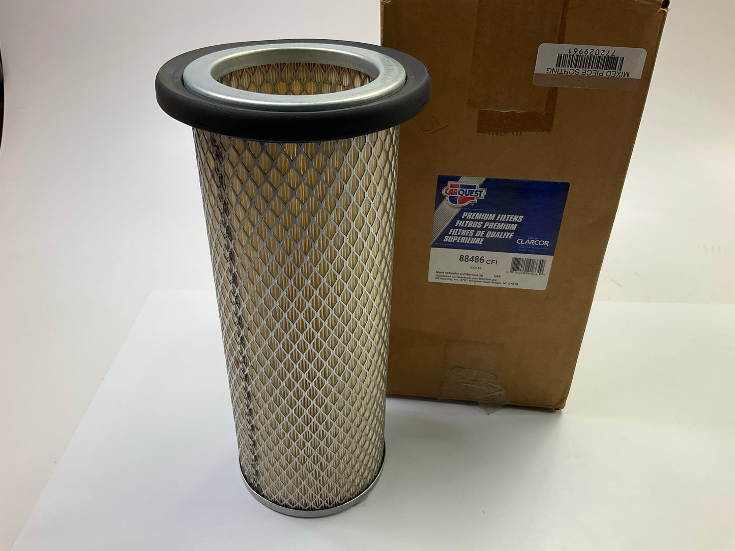 Carquest 88486 Inner Air Filter Replaces 46486 LAF1957 PA3657 AF4847 P526909