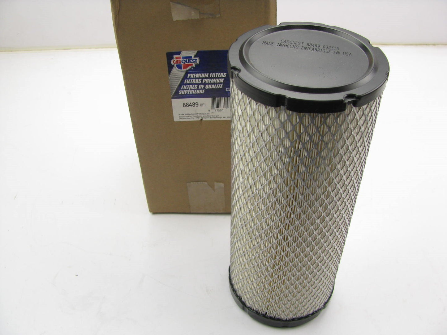 Carquest 88489 Air Filter Replaces: RS3549 134-8726 P532410 AF25308 AF2278 46489
