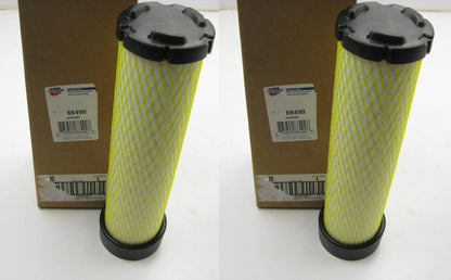 (2) Carquest 88490 Air Filters Replaces: RS3703 133721A1 140-2334 AF25497 46490