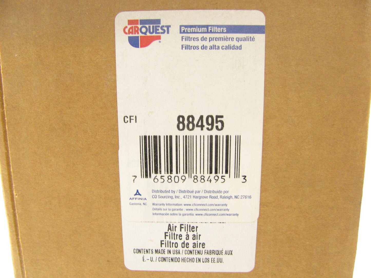 Carquest 88495 Air Filter Replaces 46495 For John Deere AL65051