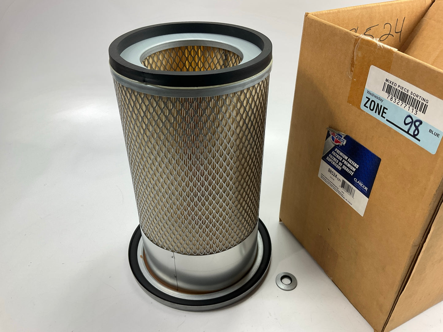 Carquest 88524 Air Filter For 1989-1991 Hino FA14, 87-91 FB14 3.8L Diesel