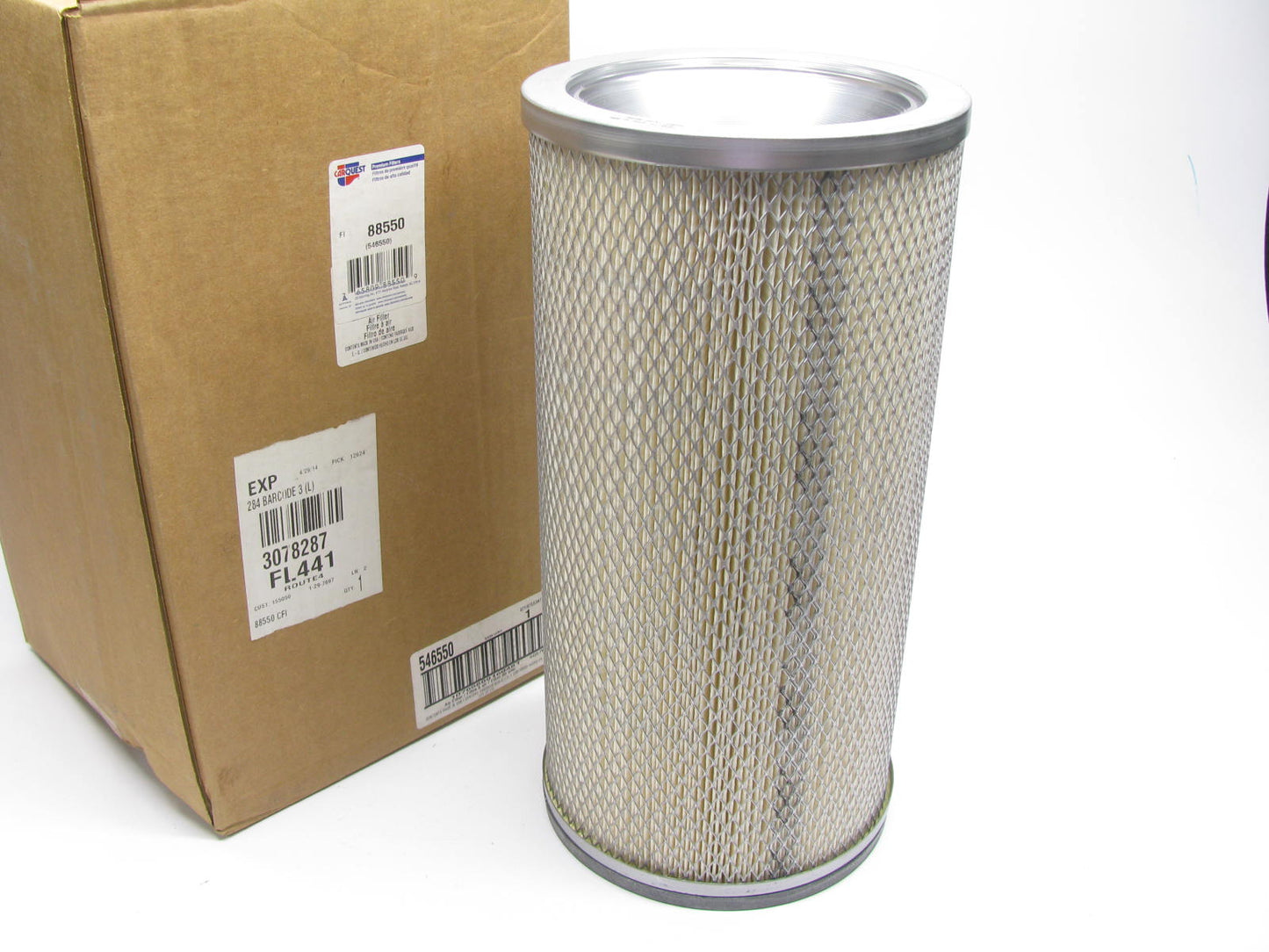 Carquest 88550 Air Filter For Various 1990-1999 International Harvester, 46550