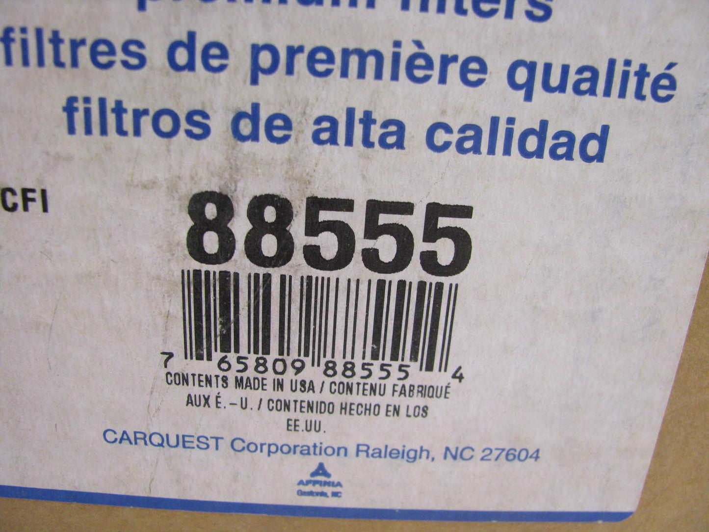 Carquest 88555 Air Filter Replaces CAK6672 46555 A64500 LAF1924 AF2015 AF4826K