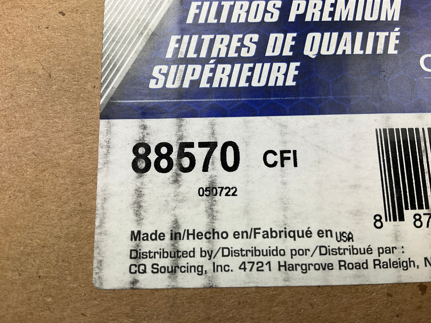 Carquest 88570 Cabin Air Filter Replaces 3I0139 7T1889 8P5343, 46570, PA2626;