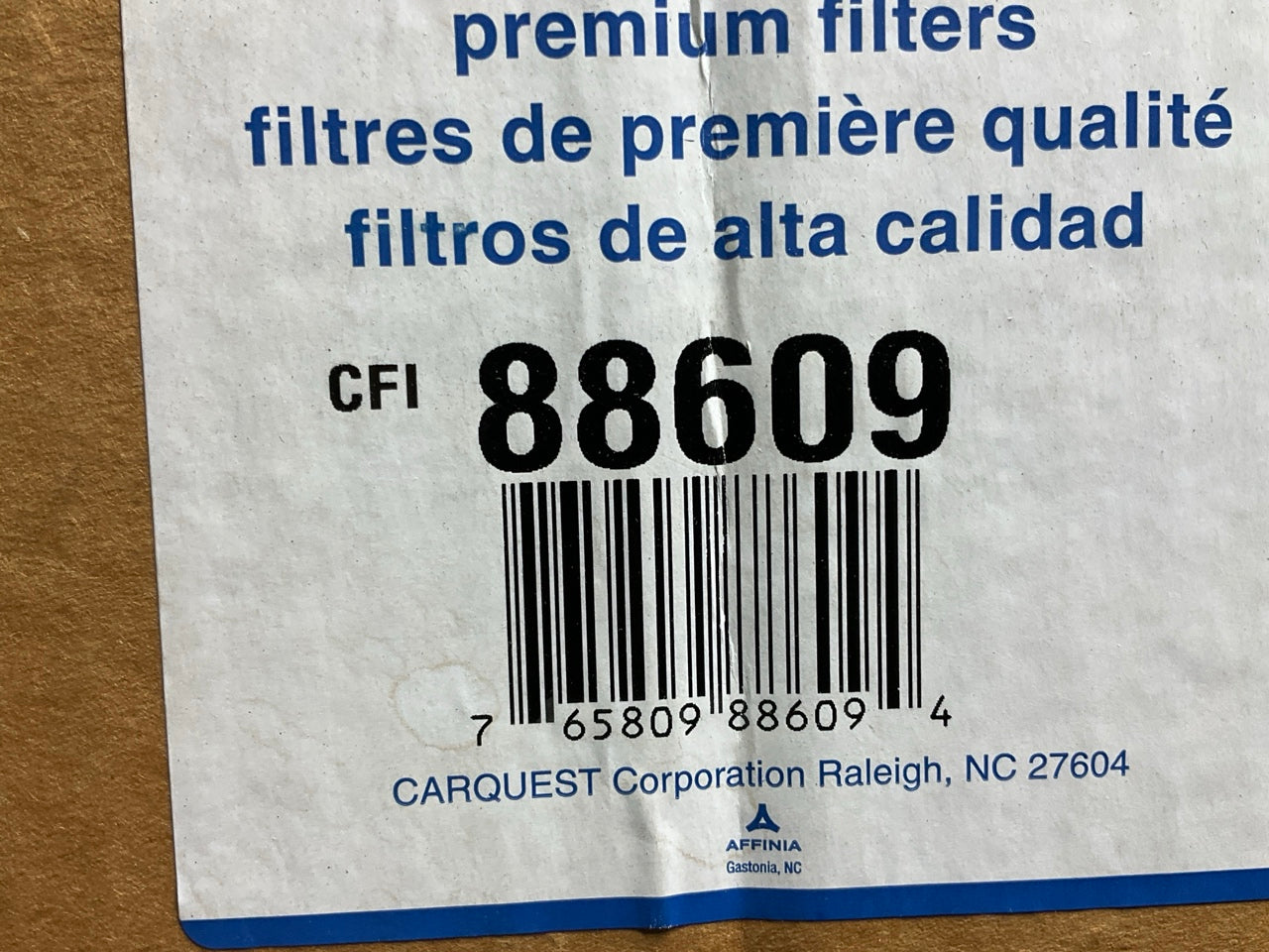 Carquest 88609 Air Filter - Replaces 46609, PA2677, P771003, AF1965M, CA6481