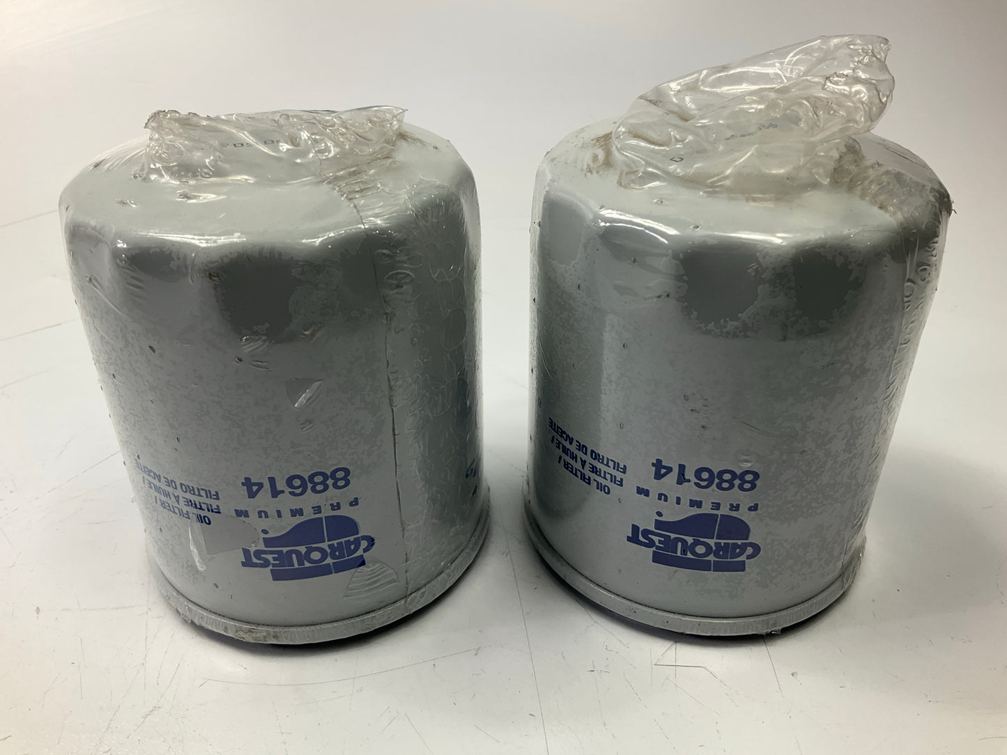 (2) Carquest 88614 Engine Crankcase Breather Element Filter For Hyster Forklift
