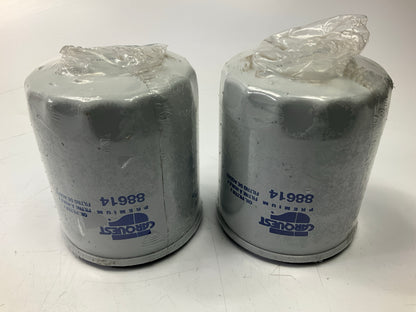 (2) Carquest 88614 Engine Crankcase Breather Element Filter For Hyster Forklift