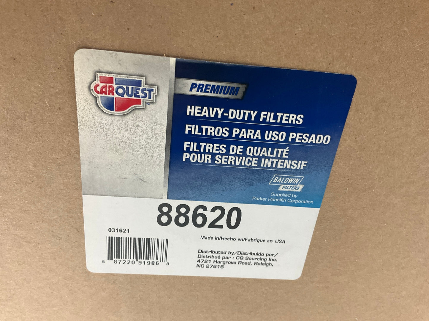 Carquest 88620 Air Filter - Replaces 46620, LAF1755, PA2667, P181139