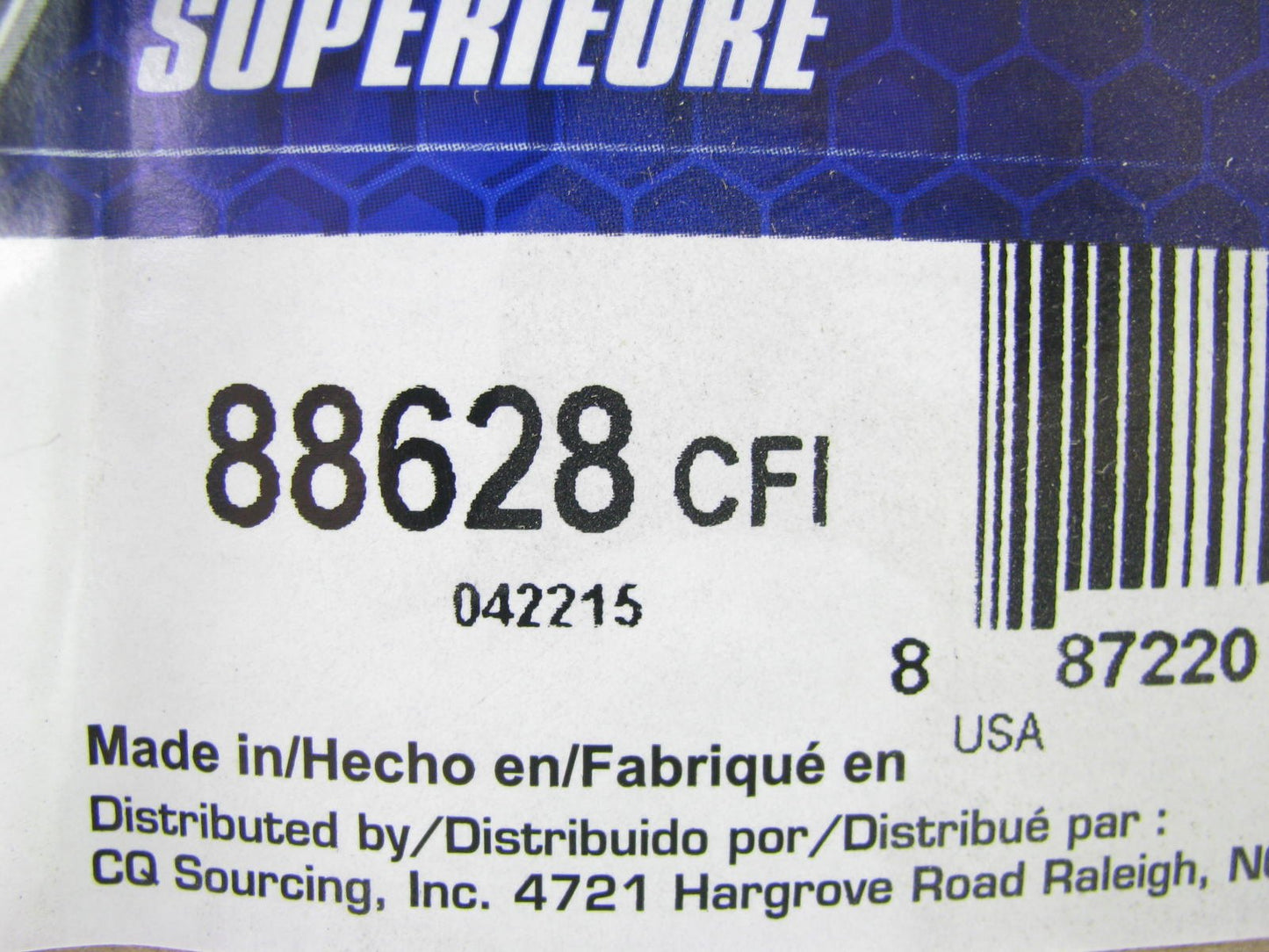 Carquest 88628 Air Filter Replaces: 46628 A75981 LAF1956 AF25345 AF2356 P537286
