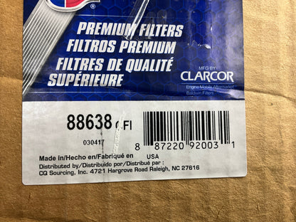 Carquest 88638 Air Filter - Replaces P772535, LAF8377, 46638