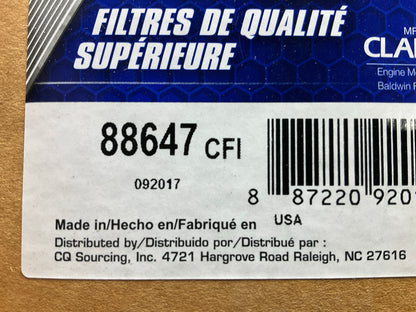 Carquest 88647 Air Filter - Replace 16546-Z9100, 46647, CA9250, LAF5770, P536577
