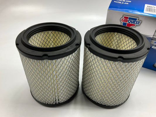 (2) Carquest 88677 Air Filter For 2001-2006 Sebring & Stratus