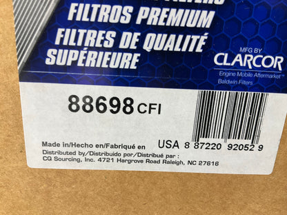 Carquest 88698 Air Filter Replaces 46698, 1201733H1, CA2546, PA2945, P772523