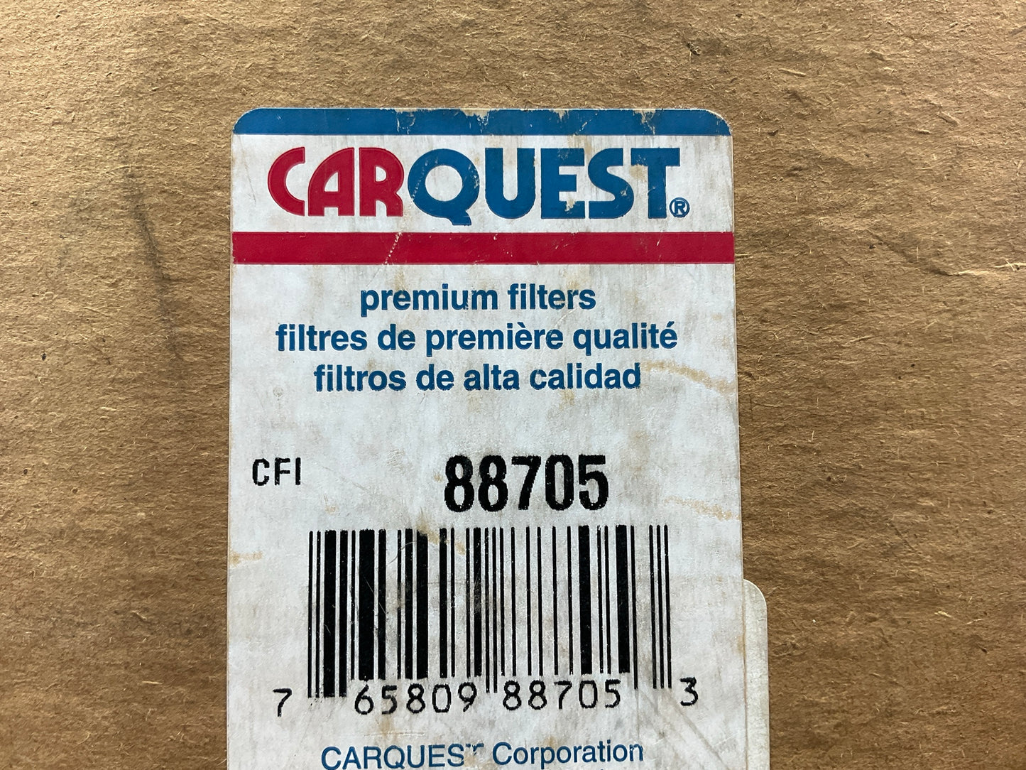 Carquest 88705 Inner Air Filter For White 2-135, 2-155, 2-180 Field Boss