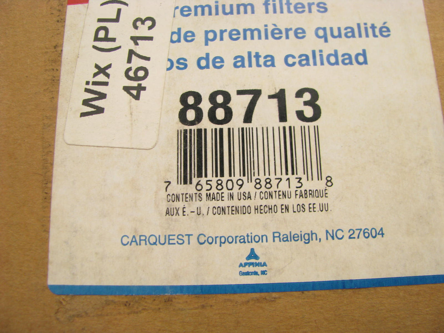 Carquest 88713 Air Filter Replaces 46723 A74281 LAF4192 AF723 AF1935M P124046