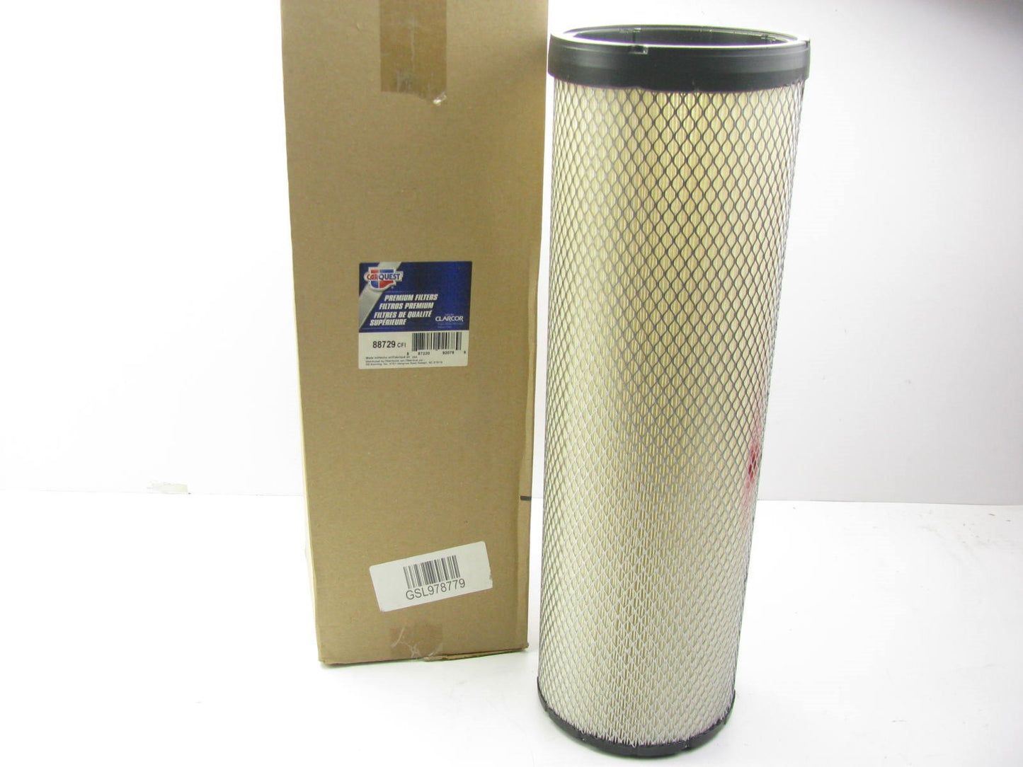 Carquest 88729 Air Filter Replaces: WIX 46729, BALDWIN RS3827