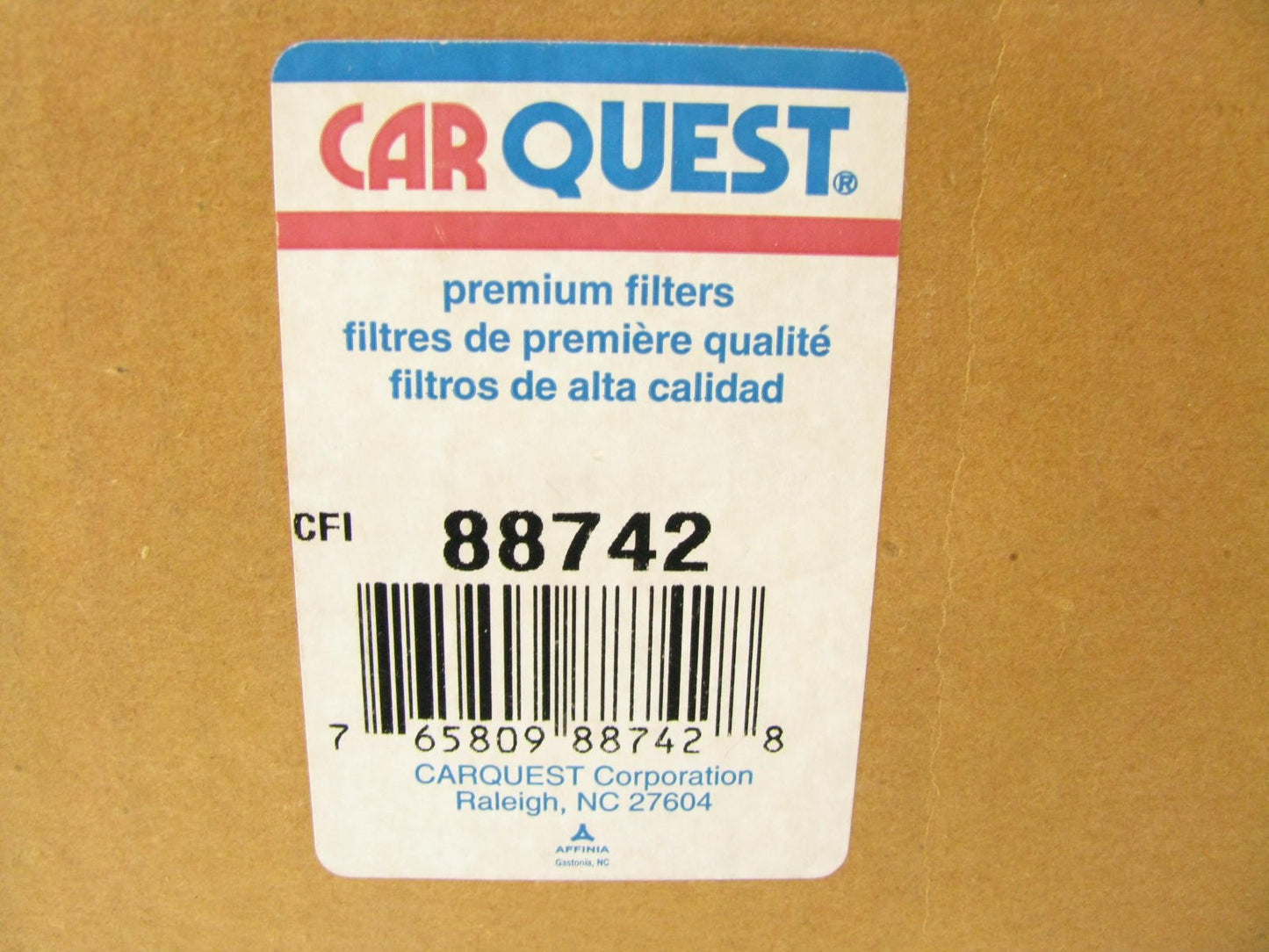 Carquest 88742 Air Filter Replaces: 46742 A75009 LAF4509 AF25137M P532509 88742