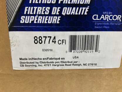 Carquest 88774 Air Filter Replaces CA2555 46774 A74684 LAF5888 AF686 AF4801