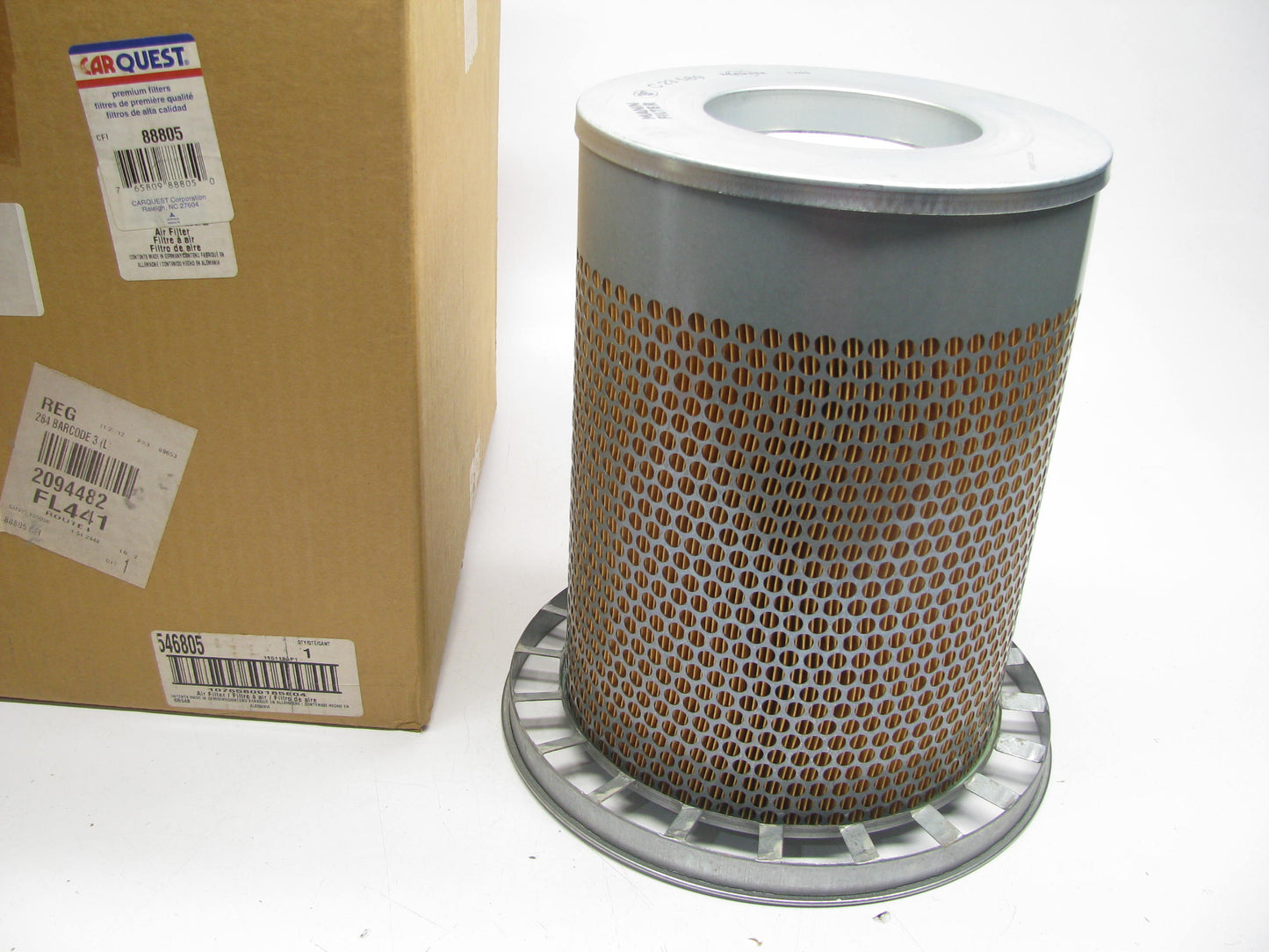 Carquest 88805 Air Filter Replaces: PA3918, 46805, P781373, CA8509, AL78869