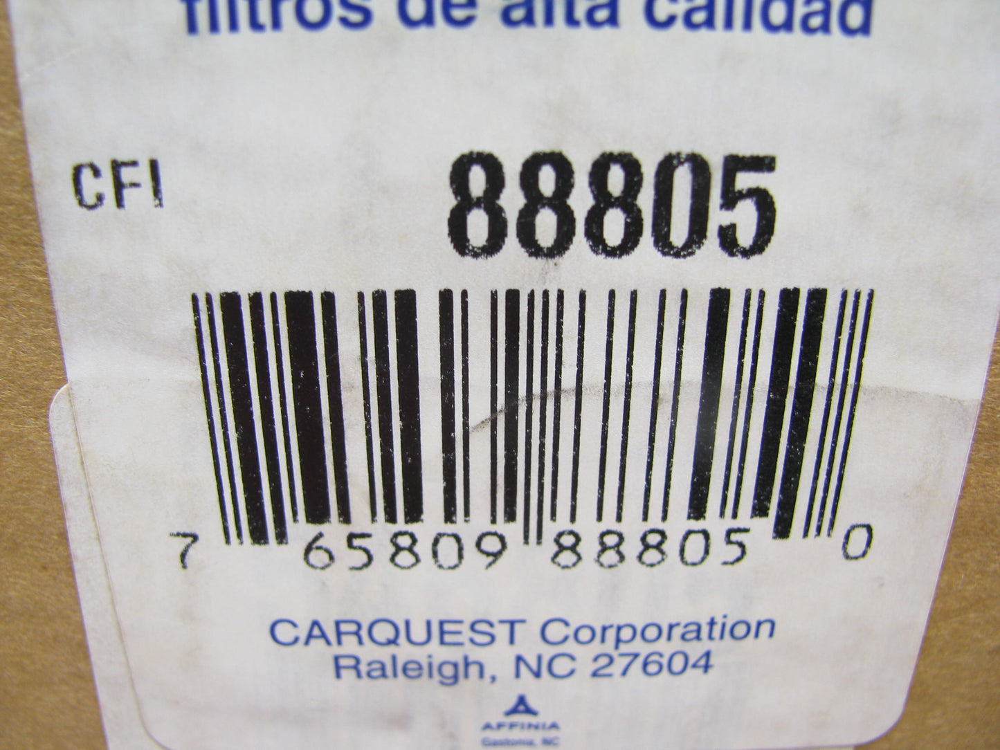 Carquest 88805 Air Filter Replaces: PA3918, 46805, P781373, CA8509, AL78869