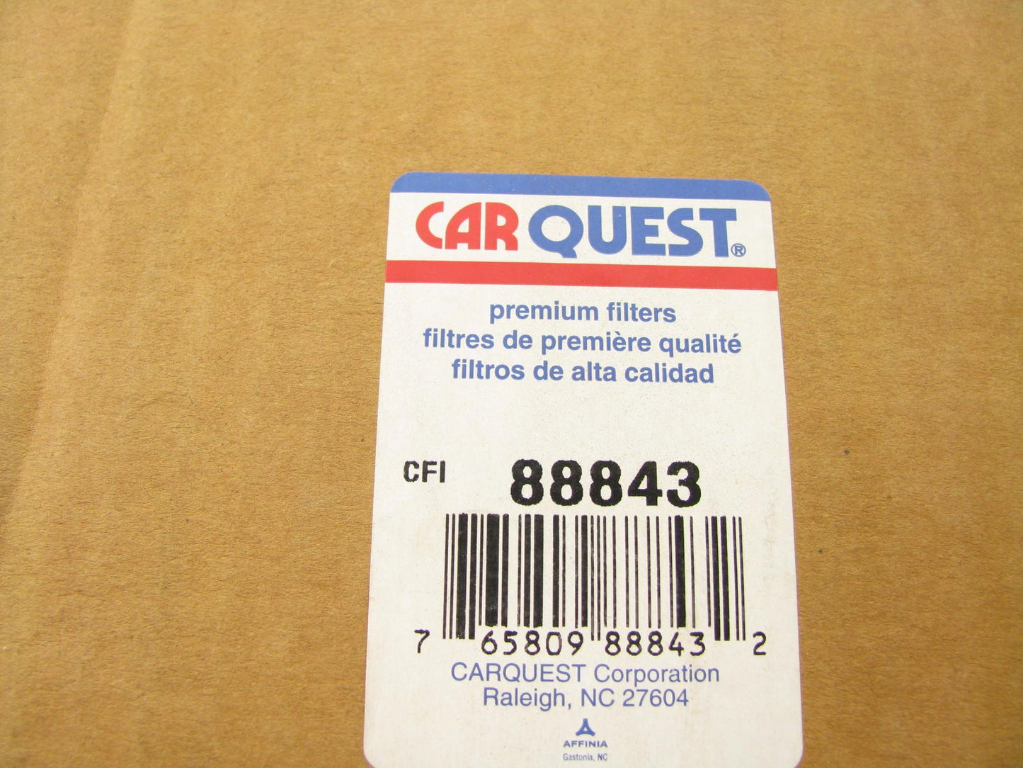 Carquest 88843 Air Filter Replaces: RS3539 P534816 AF2277 AF25247 A75254 42971