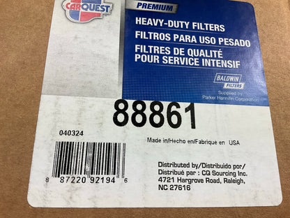 Carquest 88861 Air Filter - Replaces LAF2551, PA3987, AH1200, CA9499, 46861