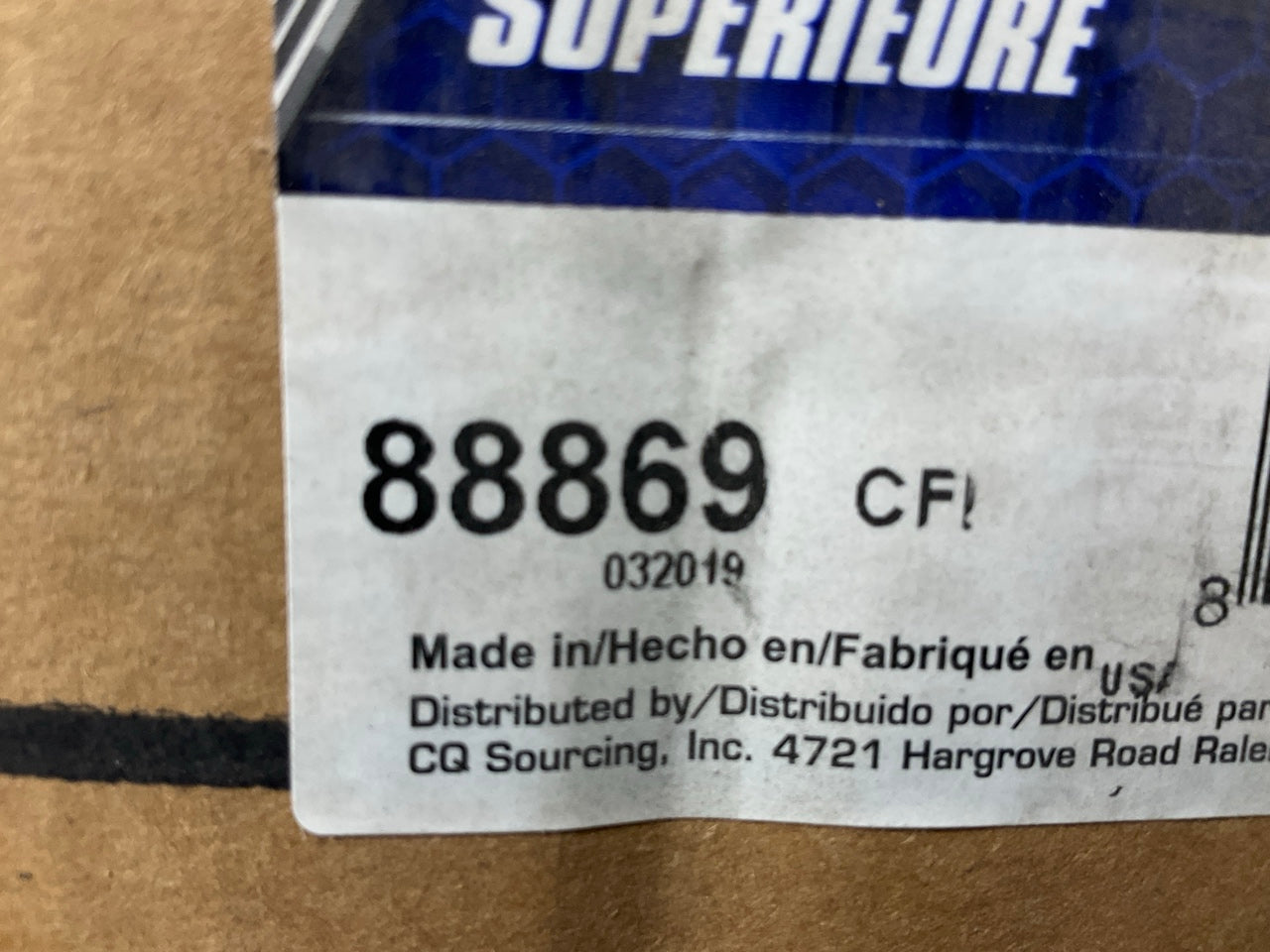 Carquest 88869 Heavy Duty Air Filter Replaces 46869 PA3614 AF25411M PA3614