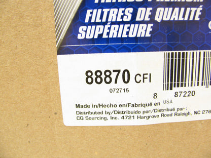 Carquest 88870 Air Filter Replaces CA9346 46870 LAF9099 RS4636 AF26107 P606503