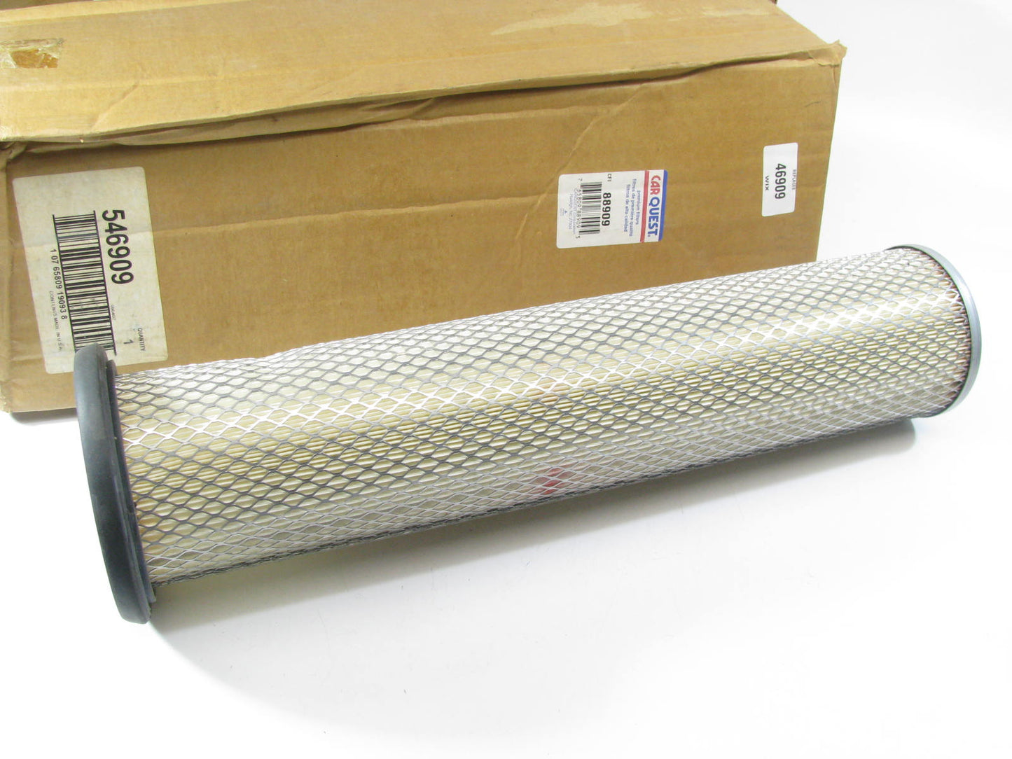 Carquest 88909 Inner Air Filter For Kobelco Excavators - 46909