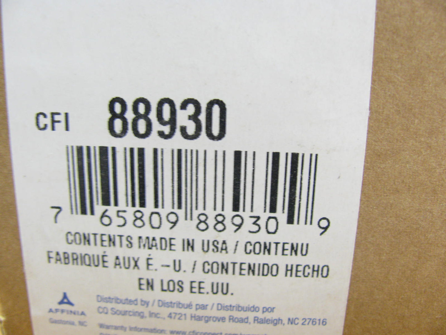 Carquest 88930 Air Filter Replaces: 46930 A56314 6930 LAF8837 AF1326 AF27684