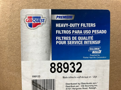 Carquest 88932 Air Filter Replaces 46932, 98177271, 97779878, CA9856, RS5434